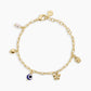 Gorjana Connection Mini Charm Bracelet