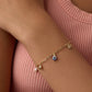 Gorjana Connection Mini Charm Bracelet