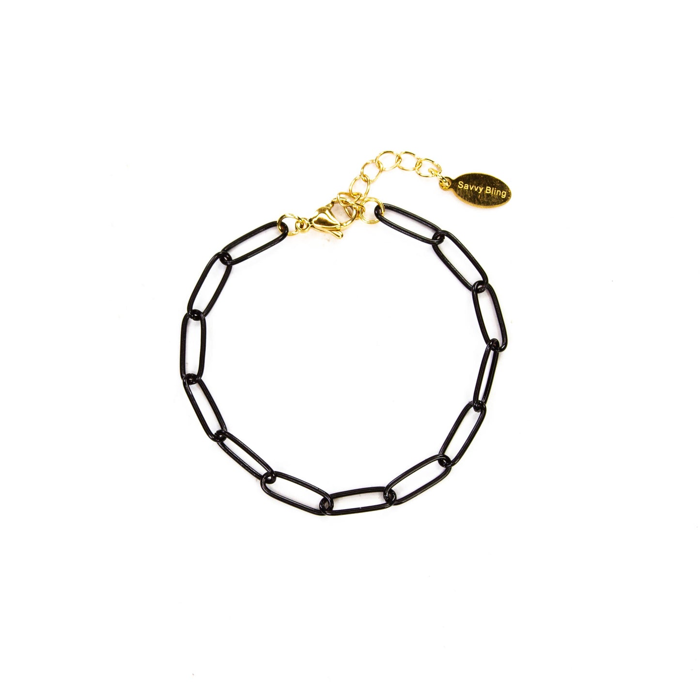 Paperclip Chain Link Bracelet