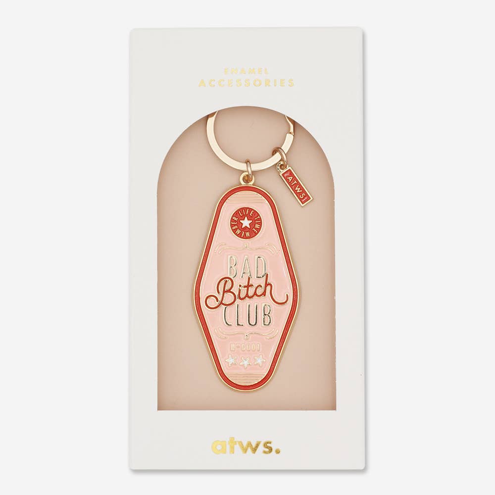 Bad Bi*ch Club Keychain