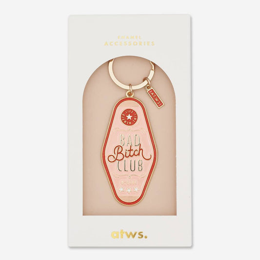 Bad Bi*ch Club Keychain