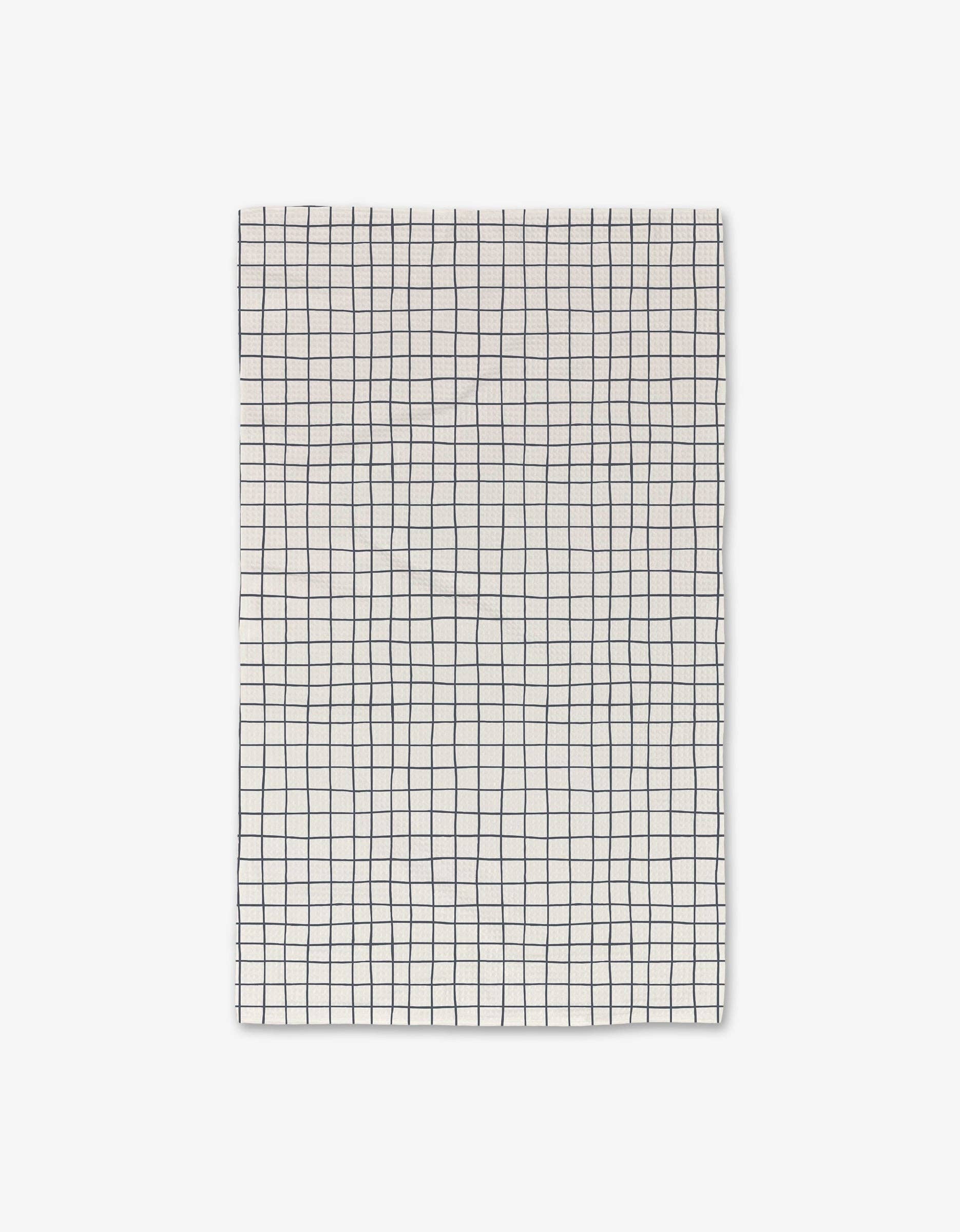 Geometry Pool Grid Luxe Hand Towel