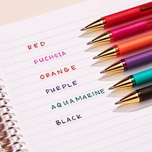 Gel Pen 6-pack - Gemtones