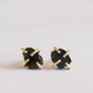 Obsidian Gemstone Studs