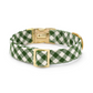 The Foggy Dog Gingham Dog Collar