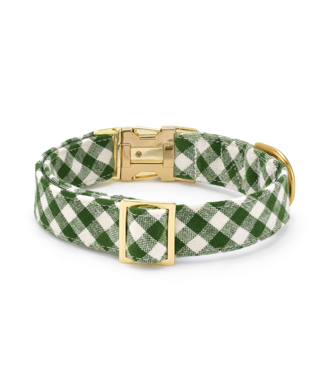 The Foggy Dog Gingham Dog Collar