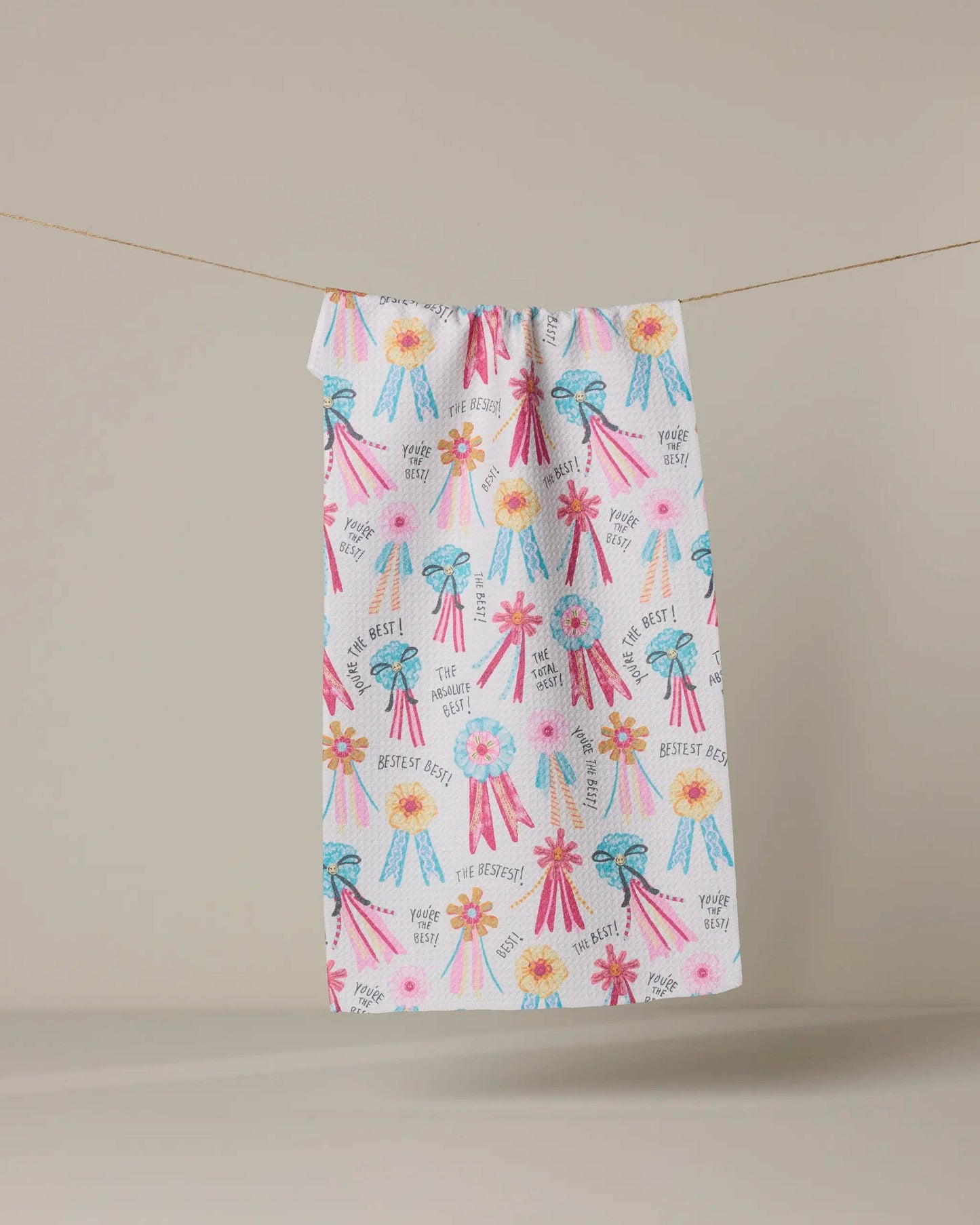 Geometry Rosettes for You Bar Towel