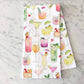 Cocktails Tea Towel