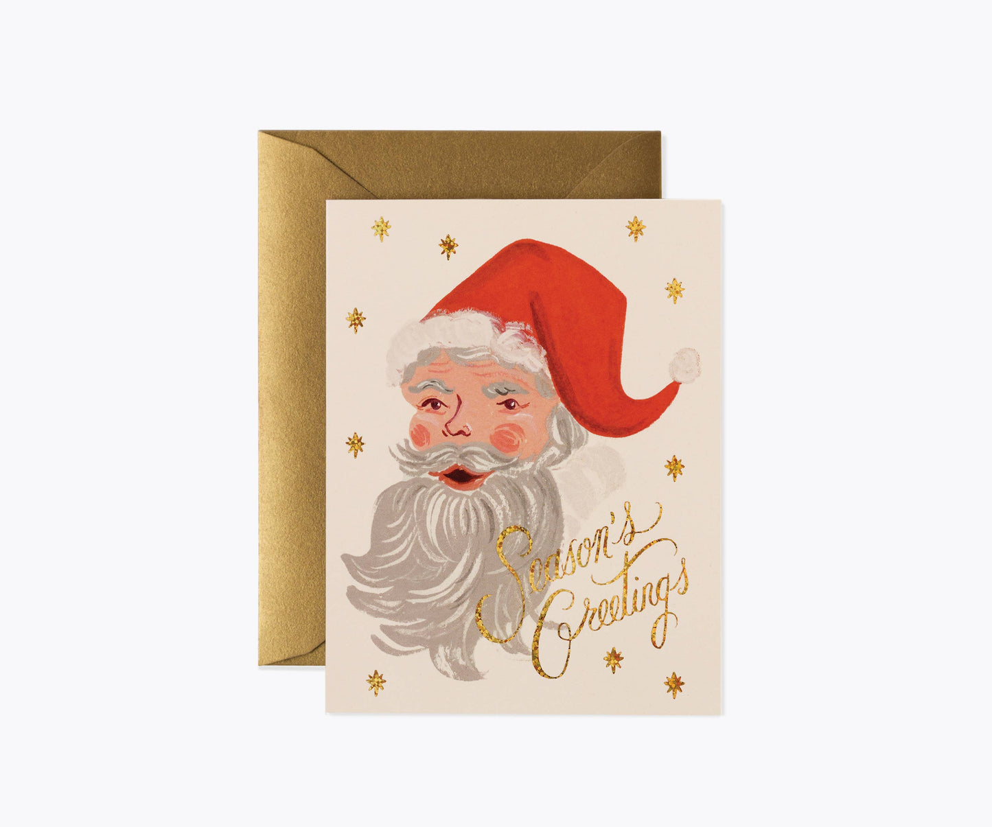 Boxed Set of Greetings From Santa Card