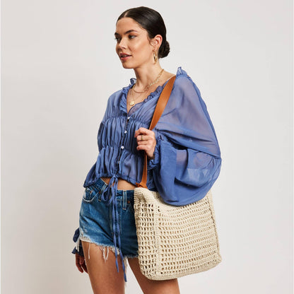 Woven Shoulder Bag