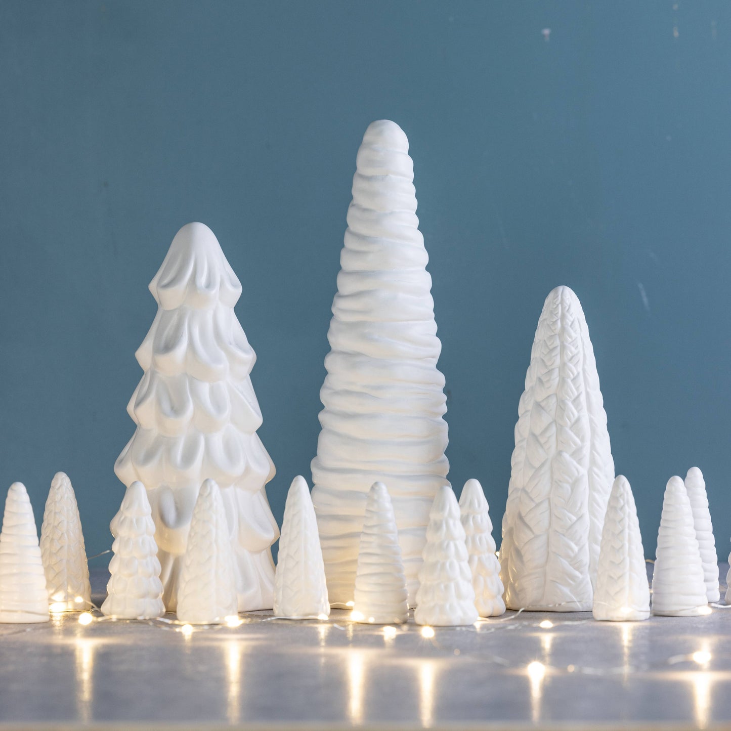 White Christmas Tree