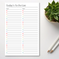 Daily To-Do List