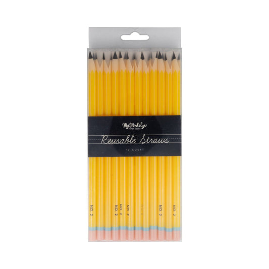 Pencil Reusable Straws