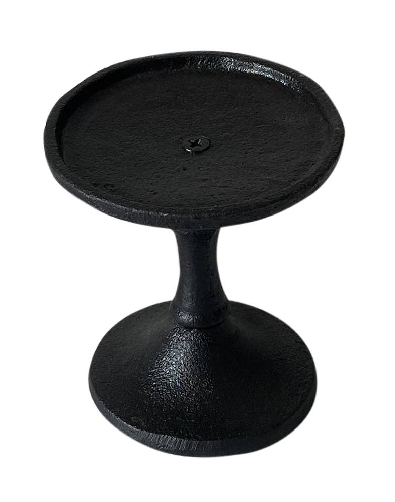 Cast Iron Candle Holder