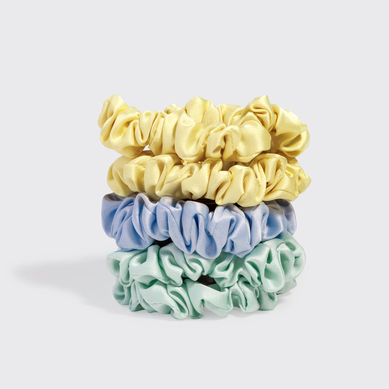 Spring Satin Scrunchie Set
