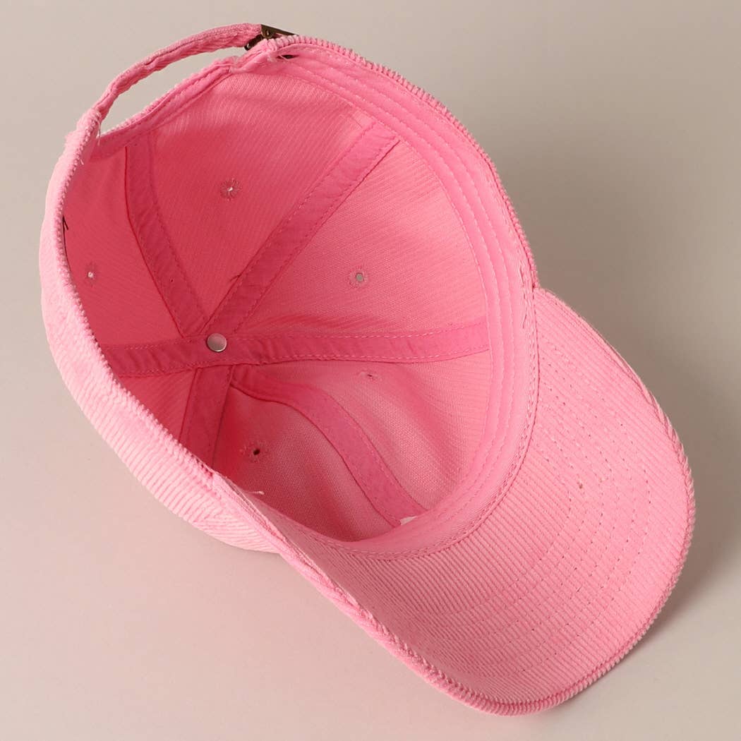 Mama Corduroy Baseball Cap