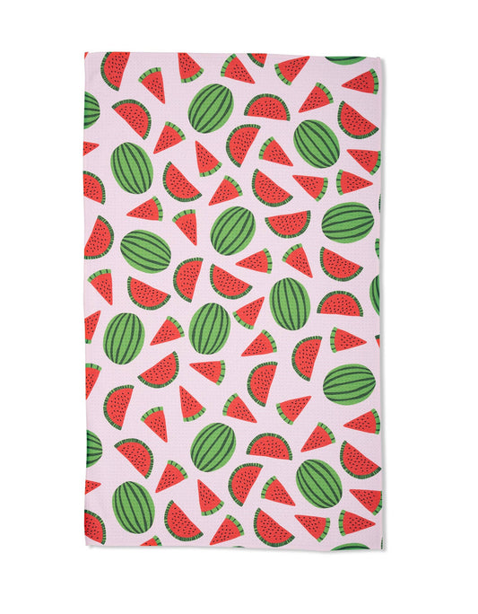 Geometry Sweet Watermelon Kitchen Tea Towel