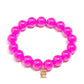 Glass Bead Stretch Bracelet