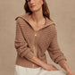 Varley Eloise Full Zip Knit Jacket