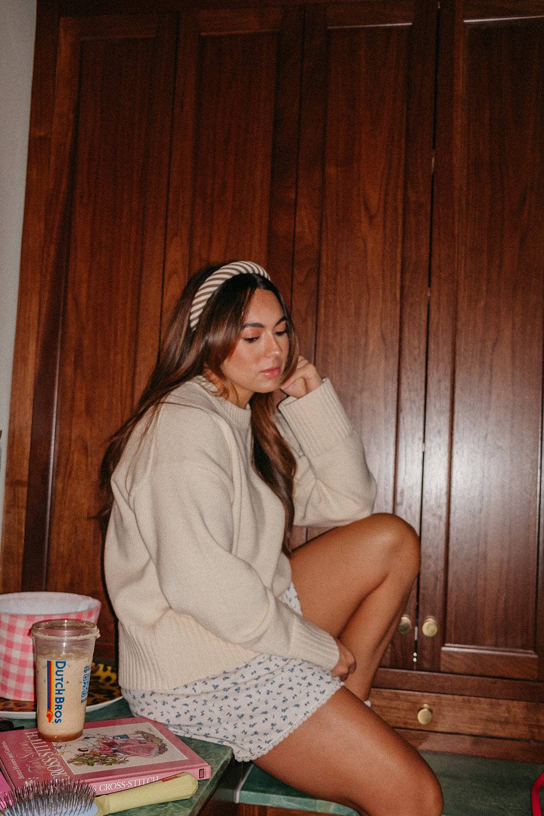 Stripped Padded Headband