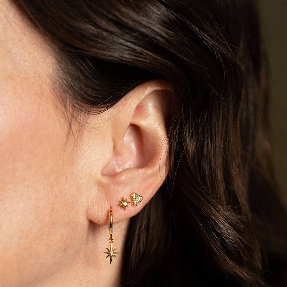 Tiny Venus Star Studs
