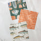 Geometry Happy Camper Dishcloth Set