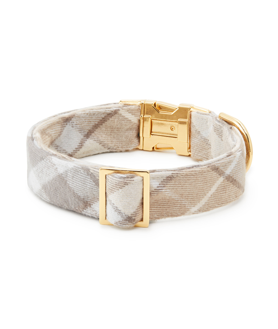 The Foggy Dog Plaid Flannel Dog Collar