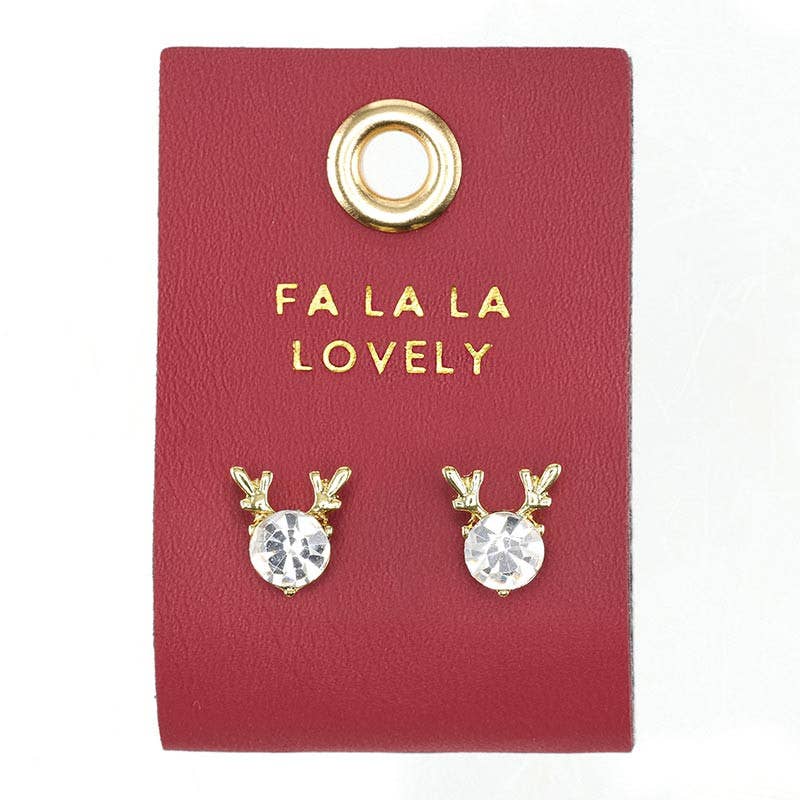 Falala Lovely Holiday Stud Love Earrings