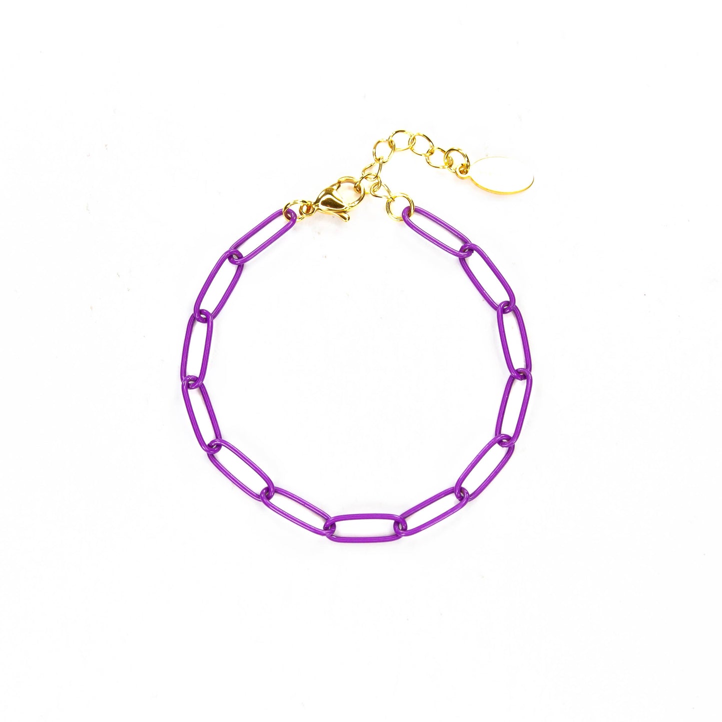 Paperclip Chain Link Bracelet