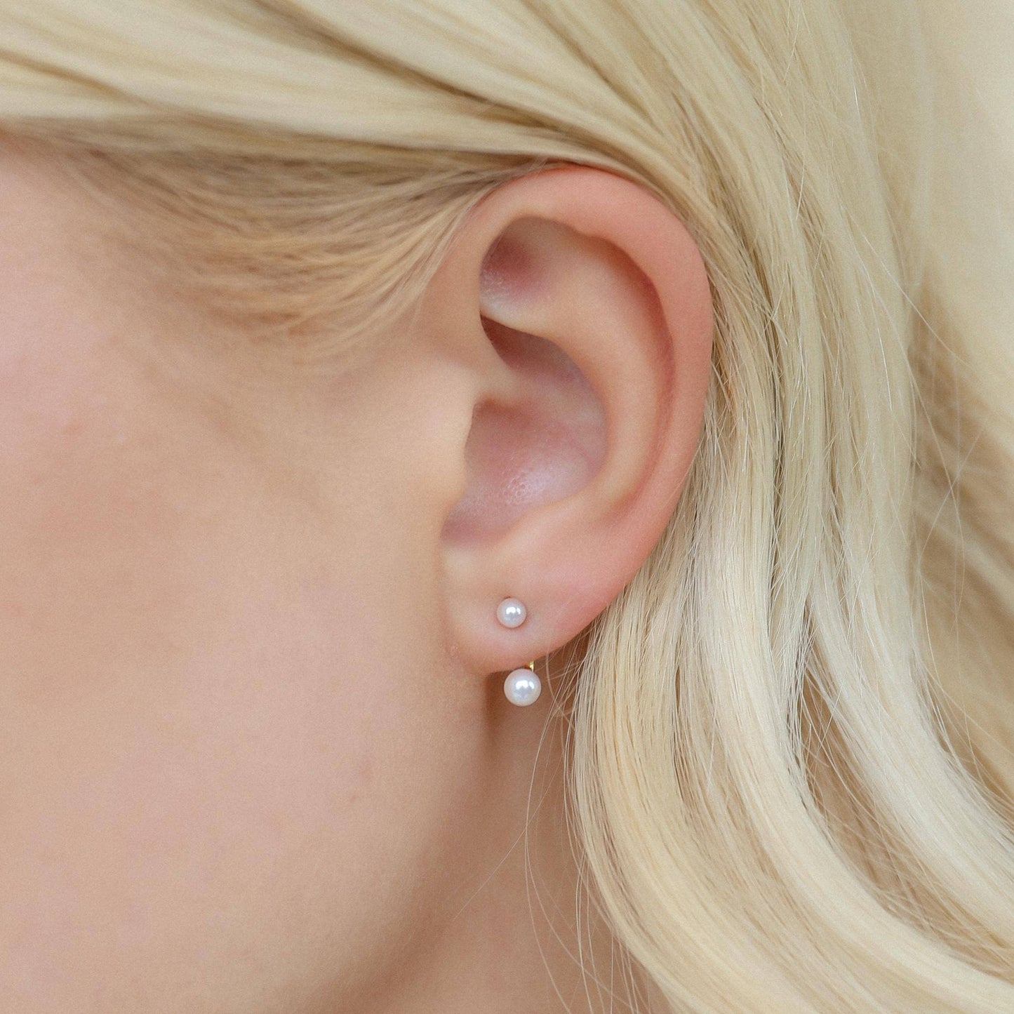 Earring Jacket Studs