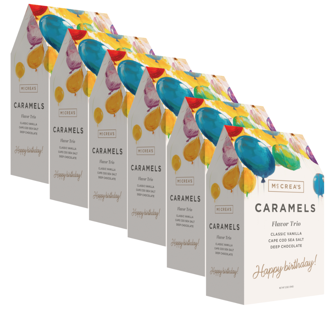 McCrea's Happy Birthday Caramel Box