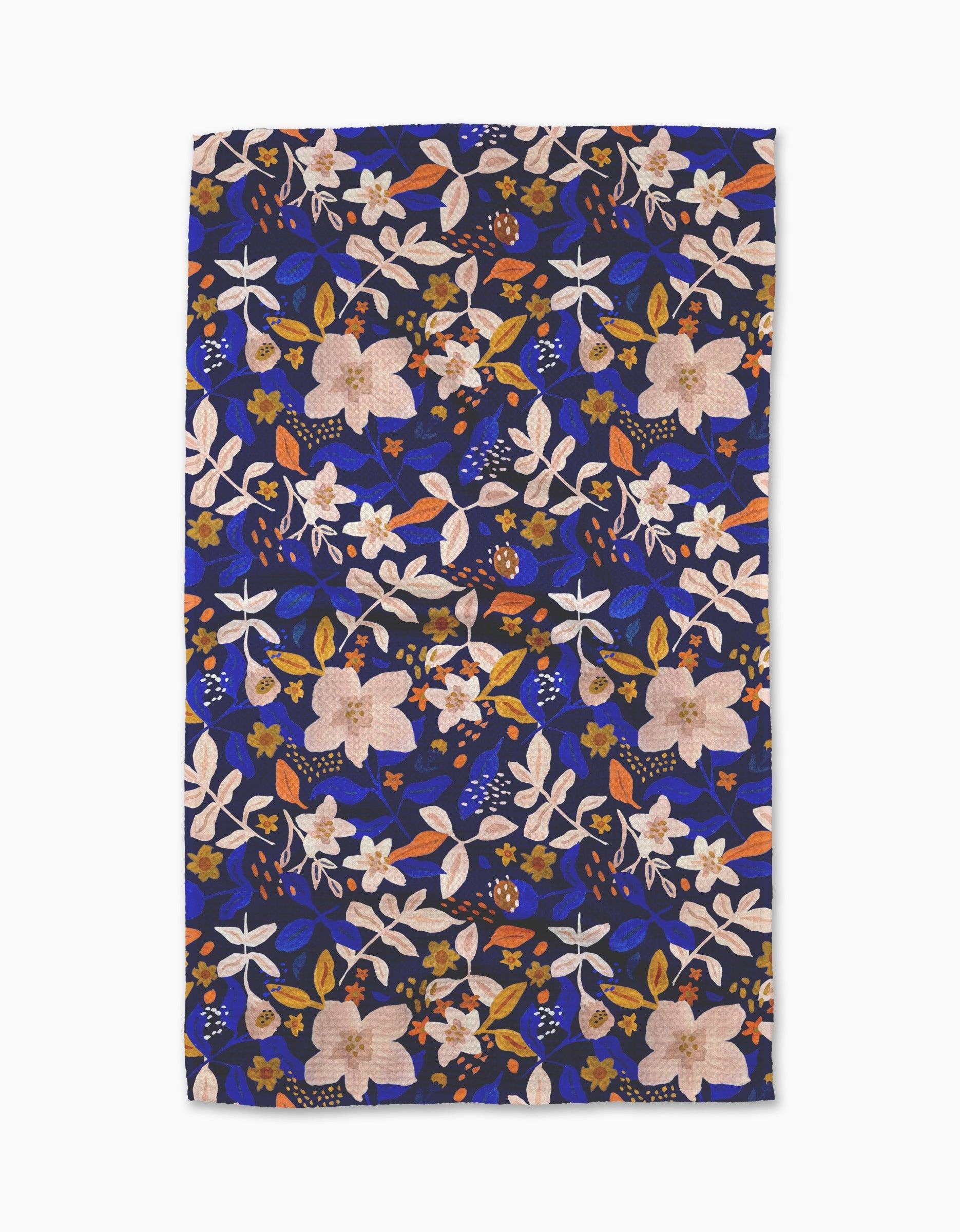 Geometry Nightfall Garden Tea Towel