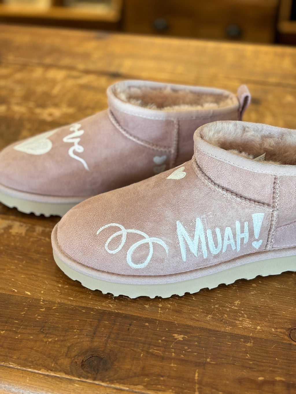 Hand Painted Classic Ultra Mini Uggs