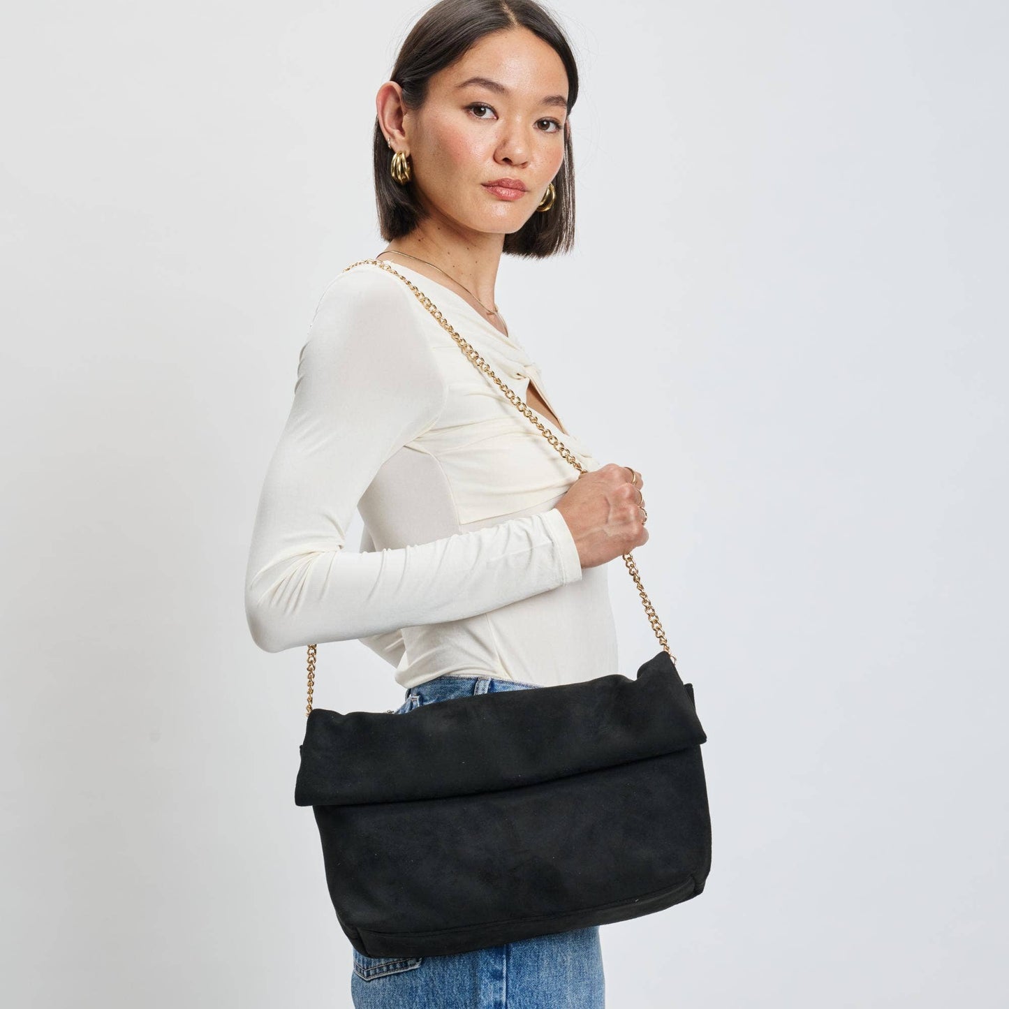 Luxe Cream Crossbody