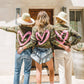 Graffiti Heart Crewneck Sweatshirt