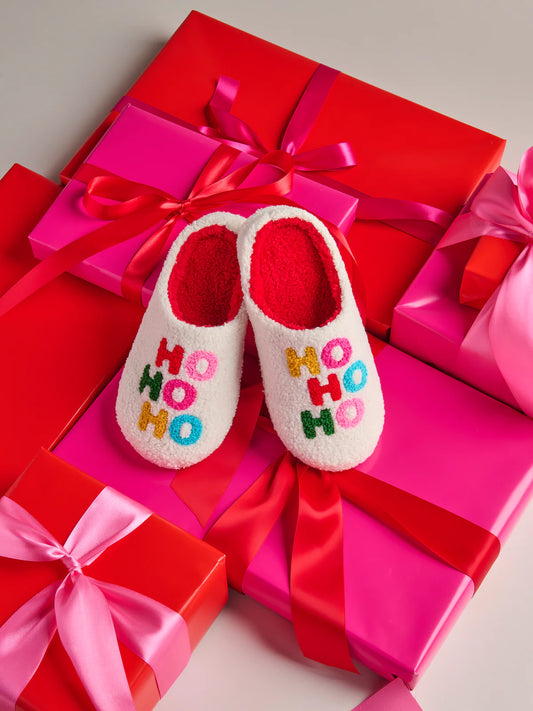 Ho Ho Ho Slippers