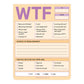 WTF Nifty Note Pad