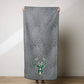 Geometry Bucks Grip Beach Towel