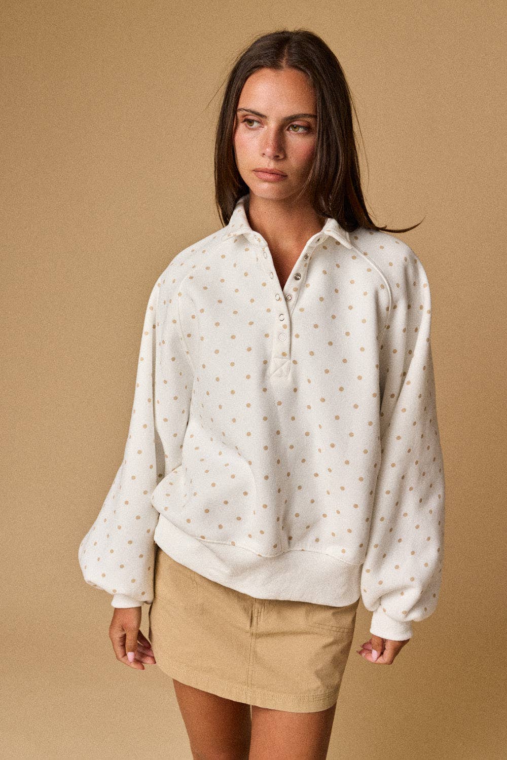 The Piper Polka Dot Pullover