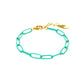 Paperclip Chain Link Bracelet