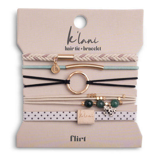 "Flirt" Hair Tie Bracelets