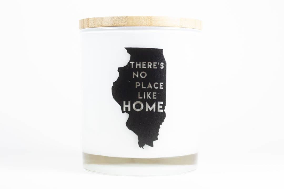 Illinois No Place Like Home Soy Candle