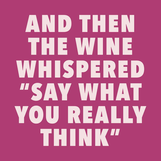 What You Really Think Napkins