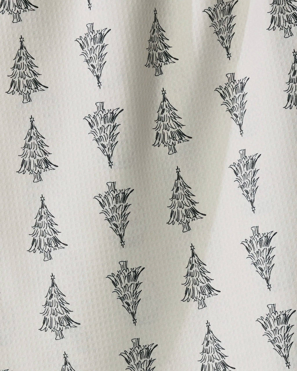 Geometry Evergreen Sketches Luxe Kitchen Towel