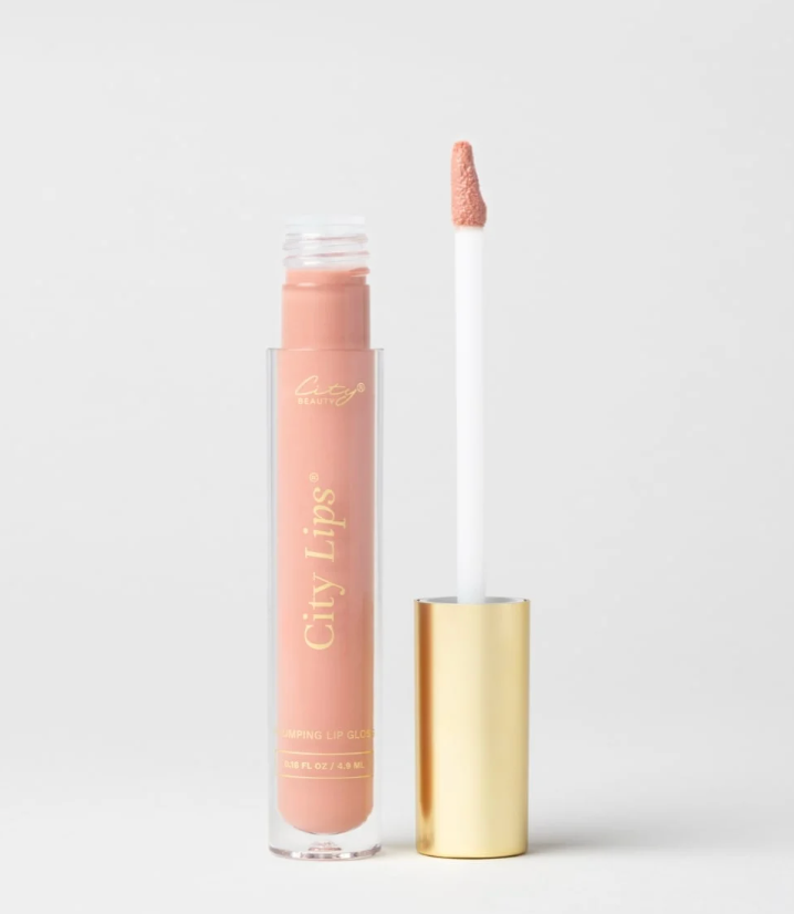 City Lips® Plumping Lip Gloss - Pink Nude
