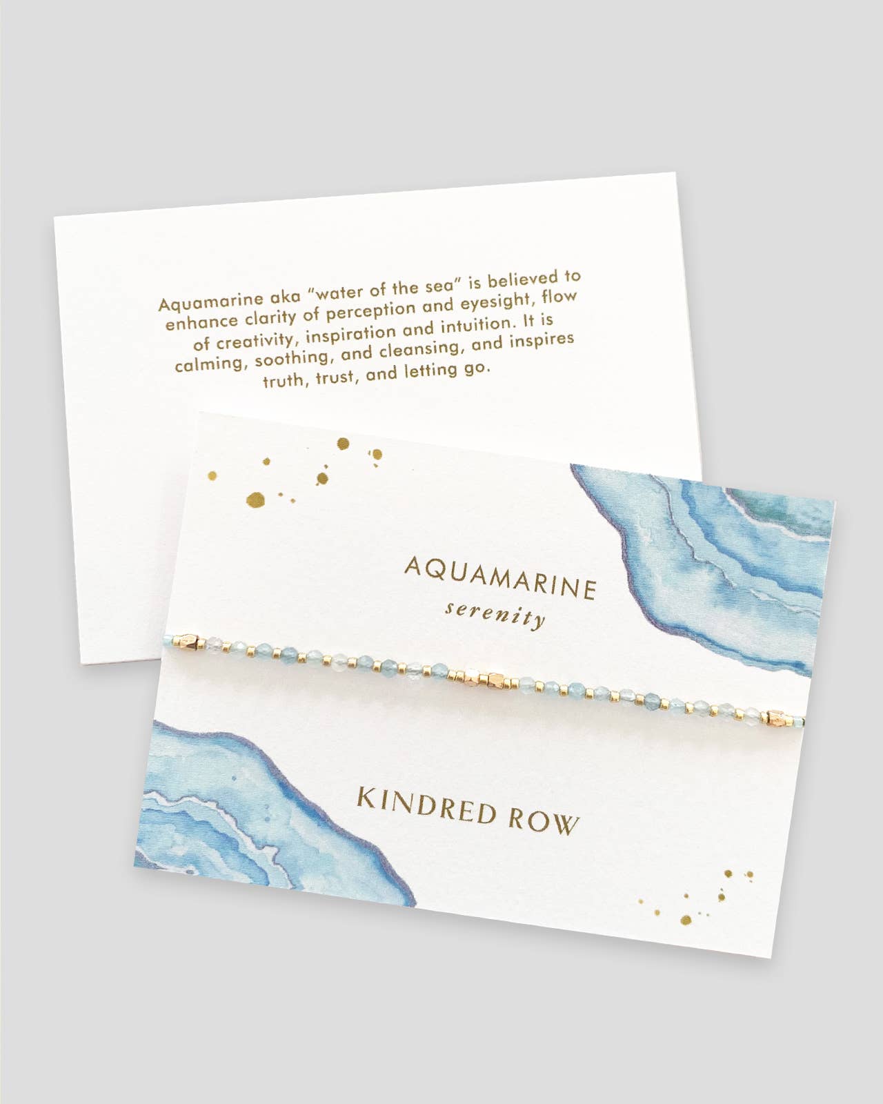 Aquamarine Gemstone Bracelet