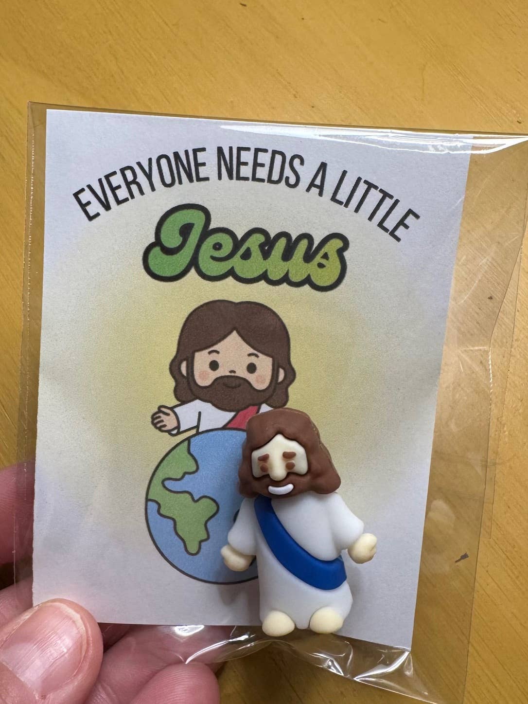 Everybody Needs a Little Jesus + Card