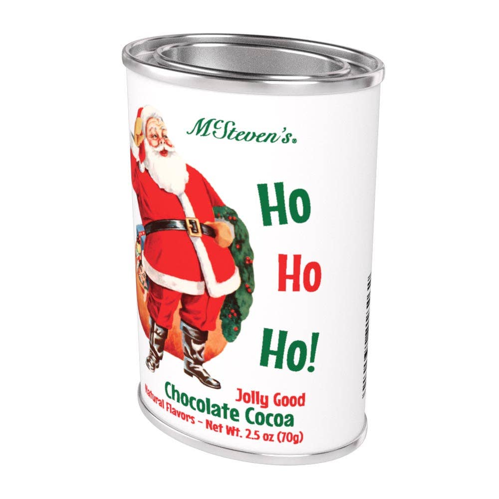 Vintage Santa Ho Ho Ho! Jolly Good Choc. Cocoa