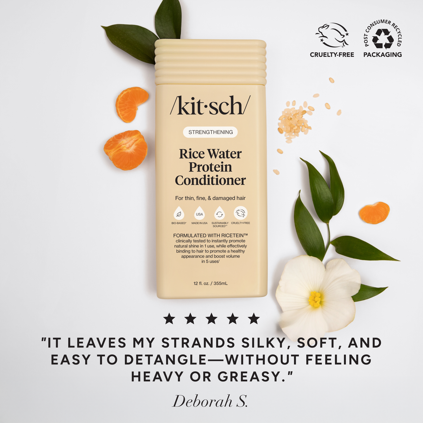 Kitsch Strengthening Rice Water Shampoo