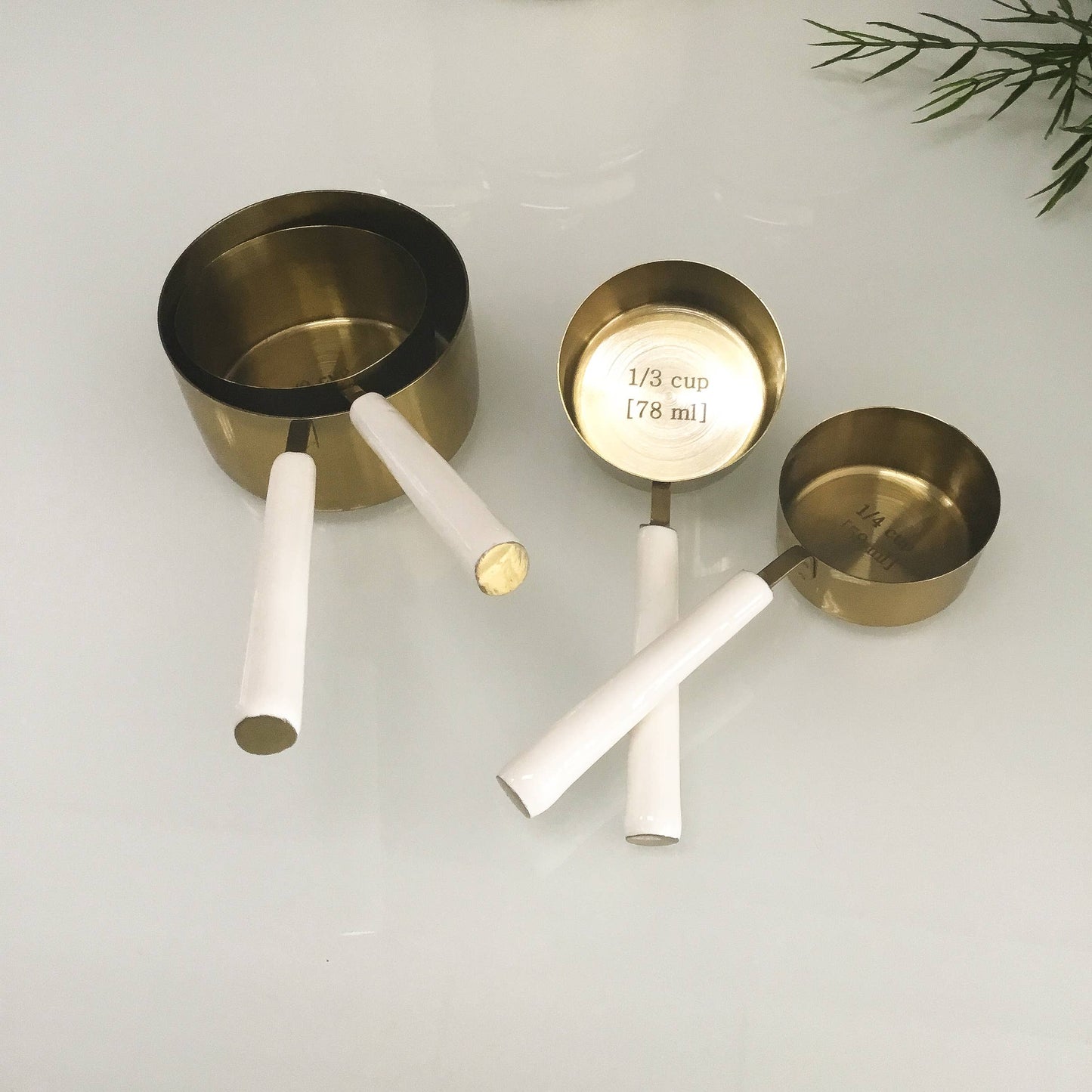 Gold Measuring Cups